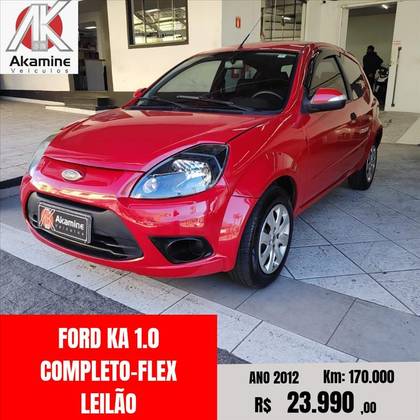 FORD KA 1.0 MPI 8V FLEX 2P MANUAL FORD KA 1.0 MPI 8V FLEX 2P MANUAL